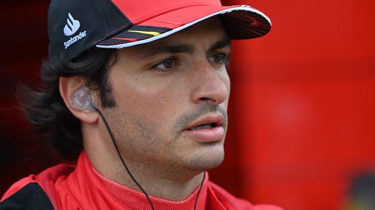 Sainz, concentrado antes de la sesión de clasificación