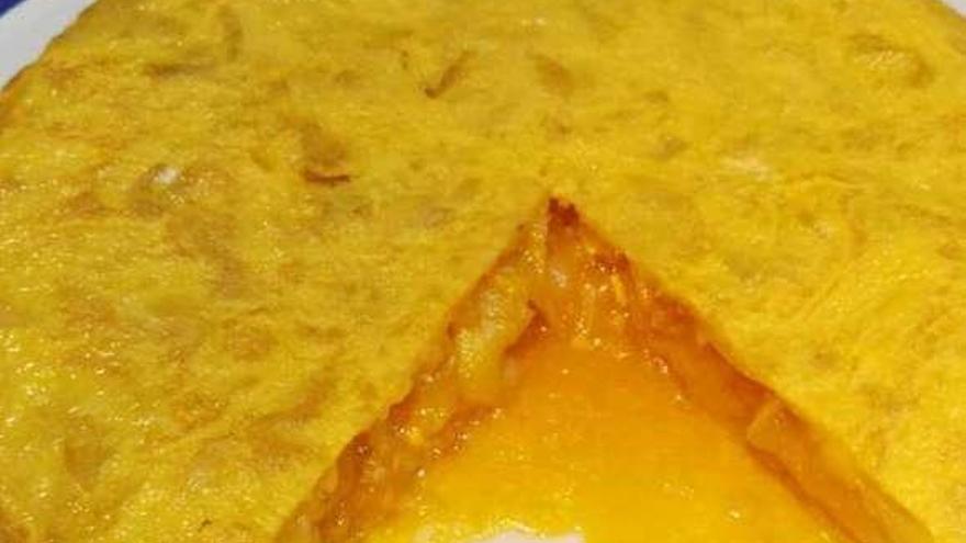 Tortilla de Betanzos de Casa Miranda.