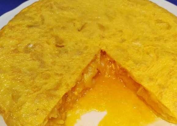 Tortilla de Betanzos de Casa Miranda.