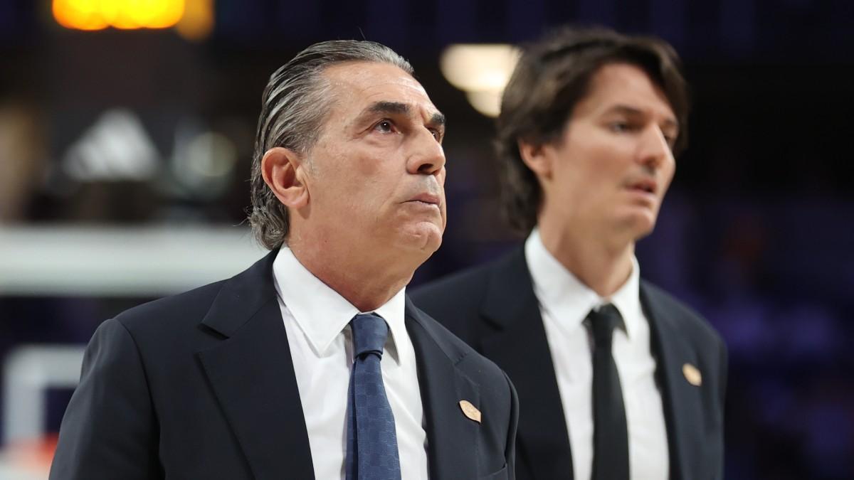 Sergio Scariolo, entrenador del Real Madrid