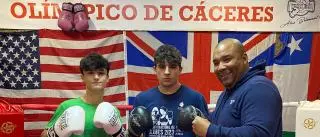 Gonzalo, Fran y Carlos, tres jóvenes extremeños y sus sueños olímpicos con el boxeo