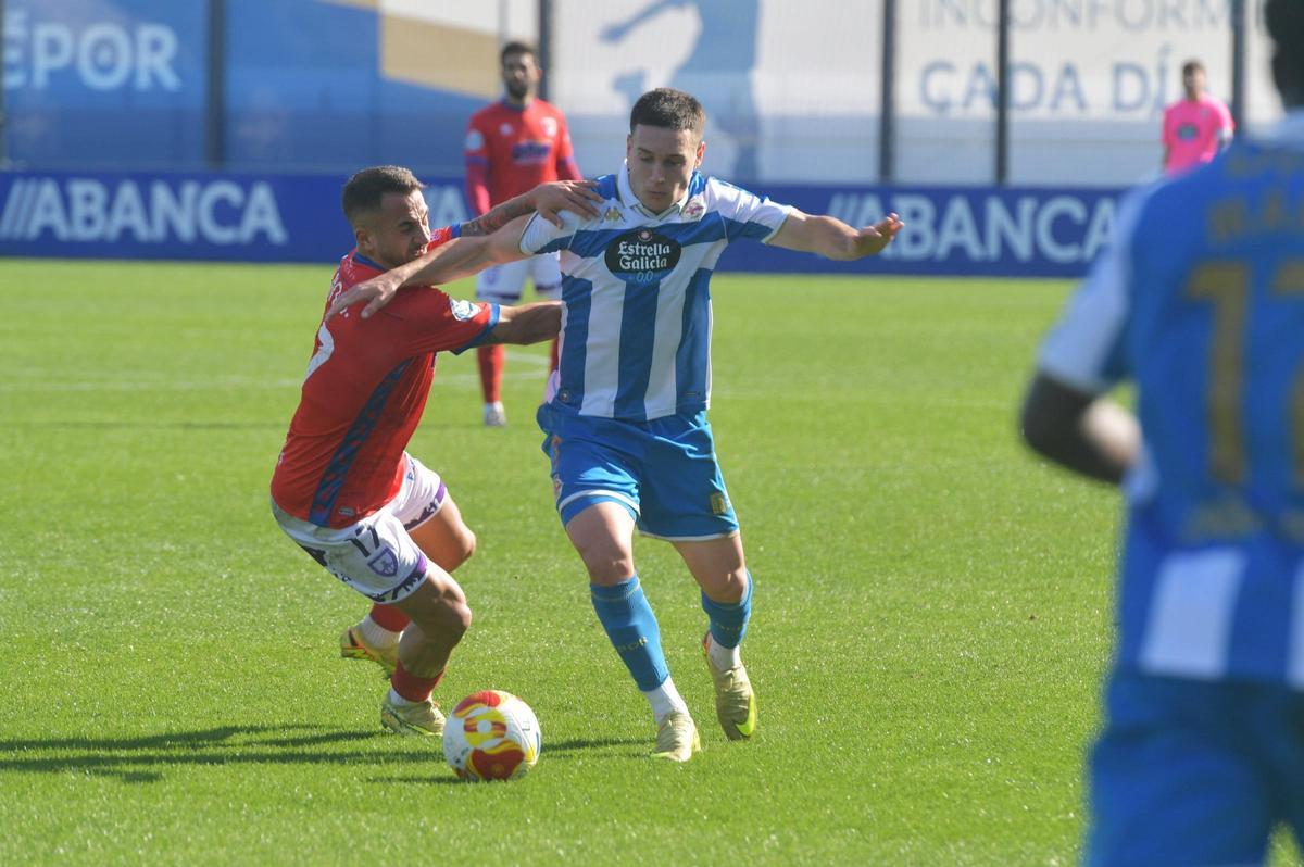 Victoria de equipo grande para el Fabril ante el Numancia (2-1)
