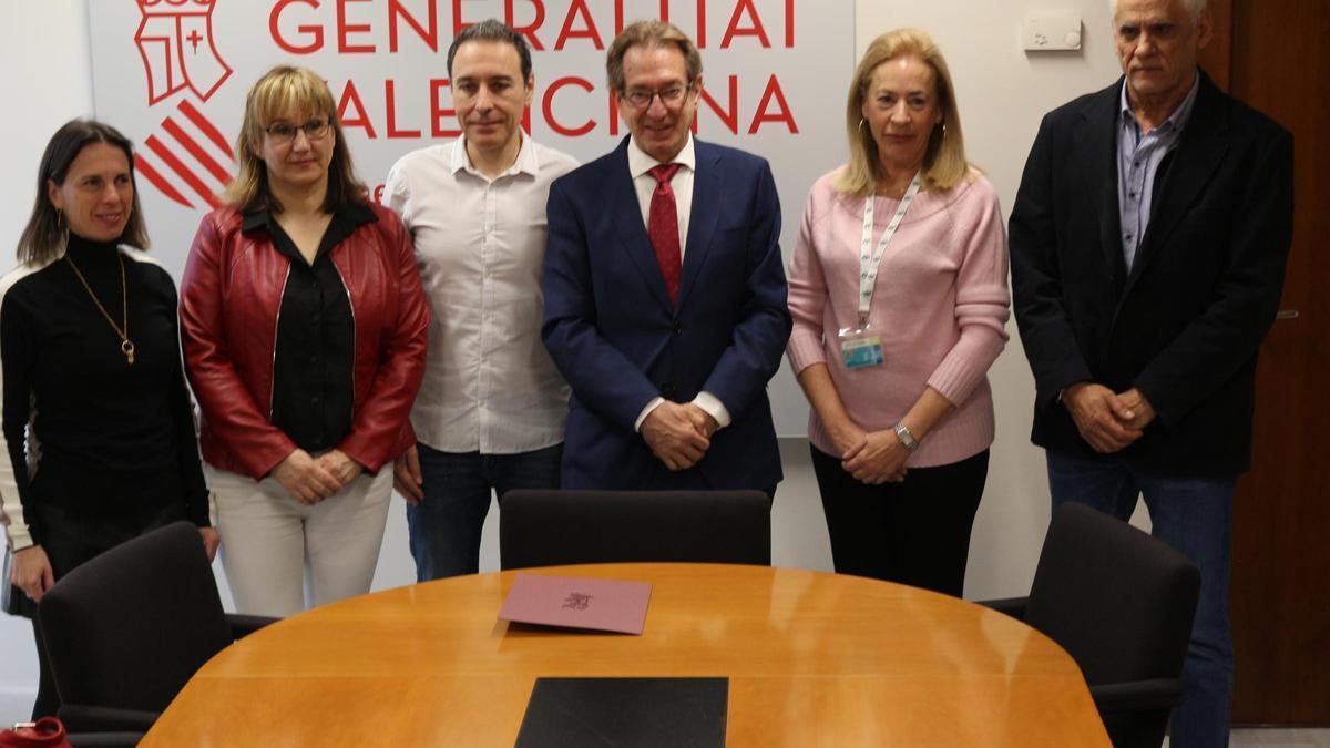 El exconseller Miguel Mínguez fue el firmante del acuerdo en marzo con cinco de los seis sindicatos de la mesa sectorial.