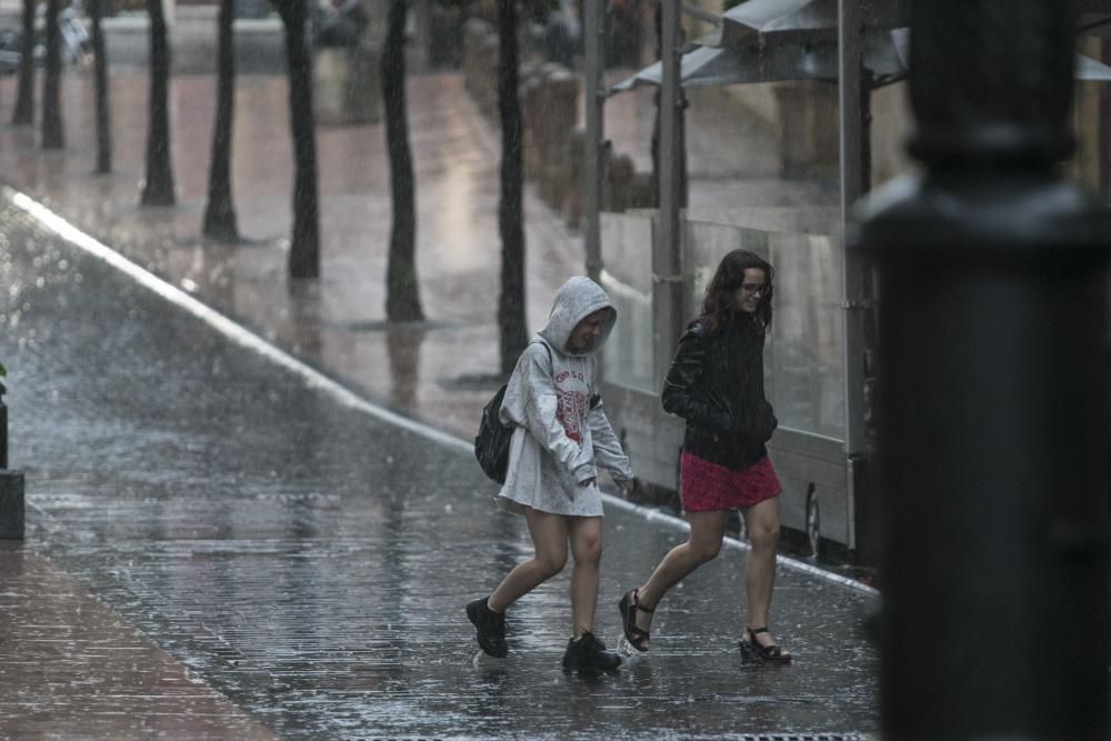 La lluvia irrumpe en Asturias tras la ola de calor