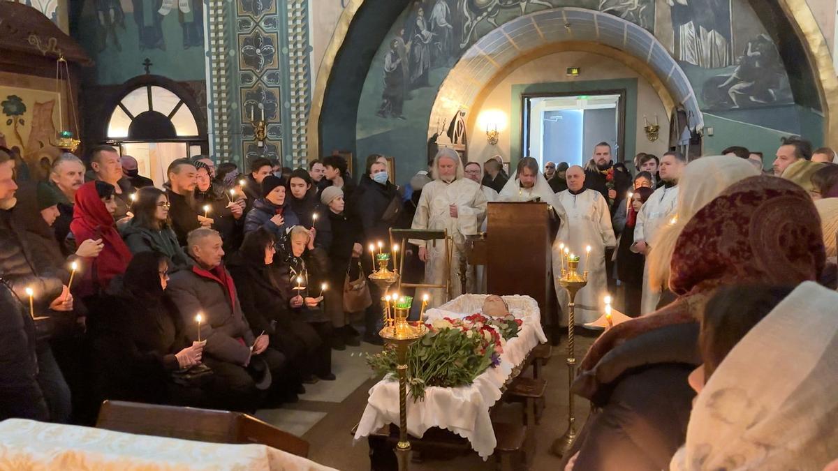 Funeral y ceremonia de despedida del político opositor ruso Alexei Navalny en Moscú