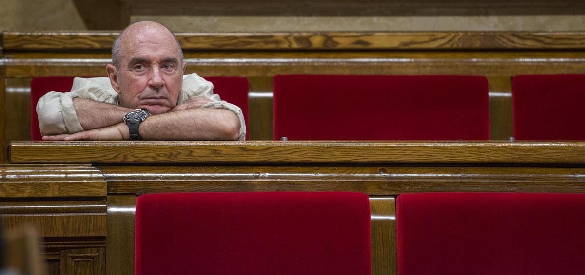 Llach en su época como diputado de JxSí en el Parlament.