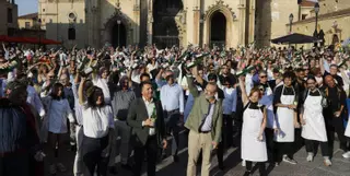 Oviedo celebra la vitalidad de la sidra y el Camino, unidos por la Unesco