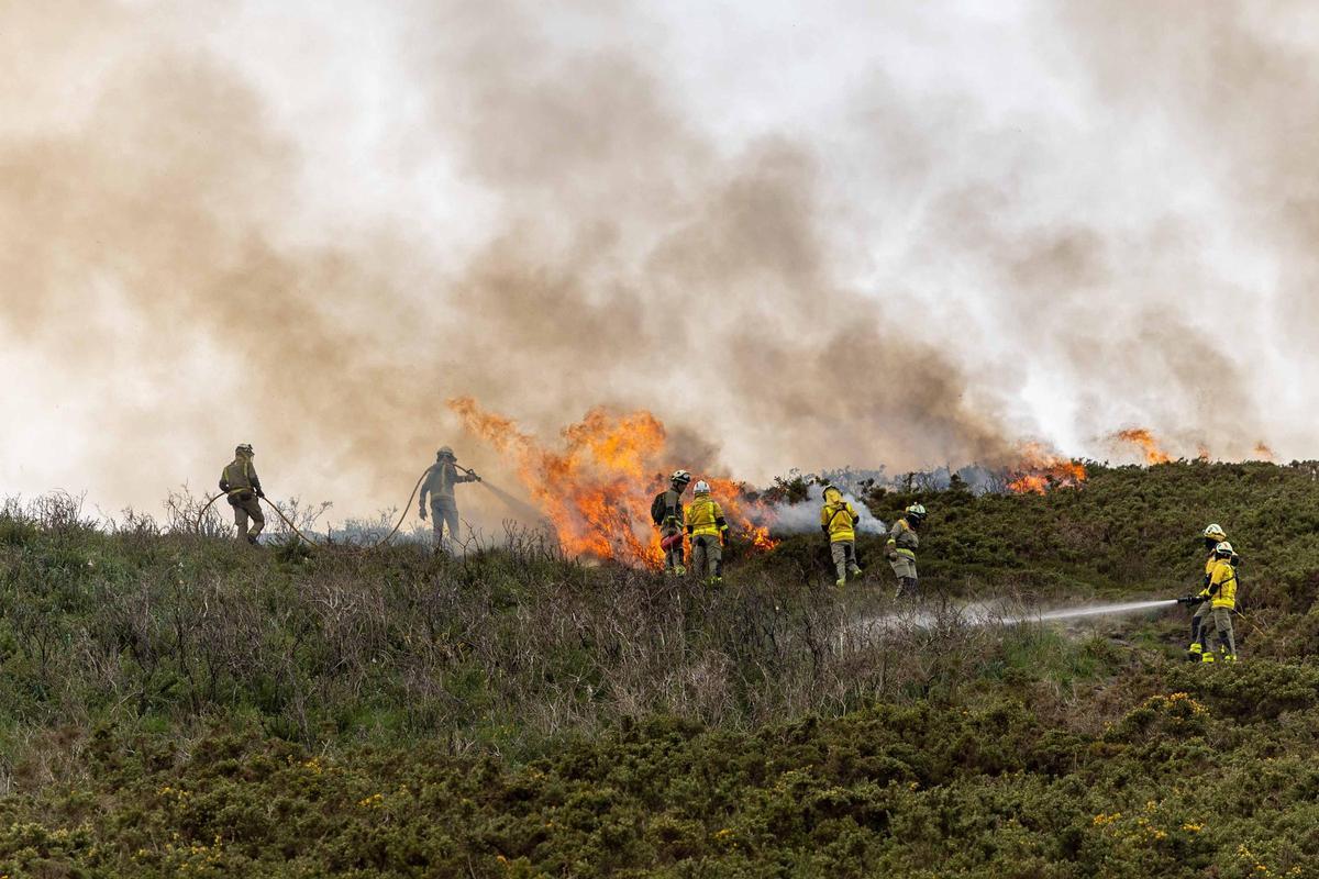 El fuego, un aliado en la prevención de las llamas: «Reduce la carga y nos da margen de seguridad
