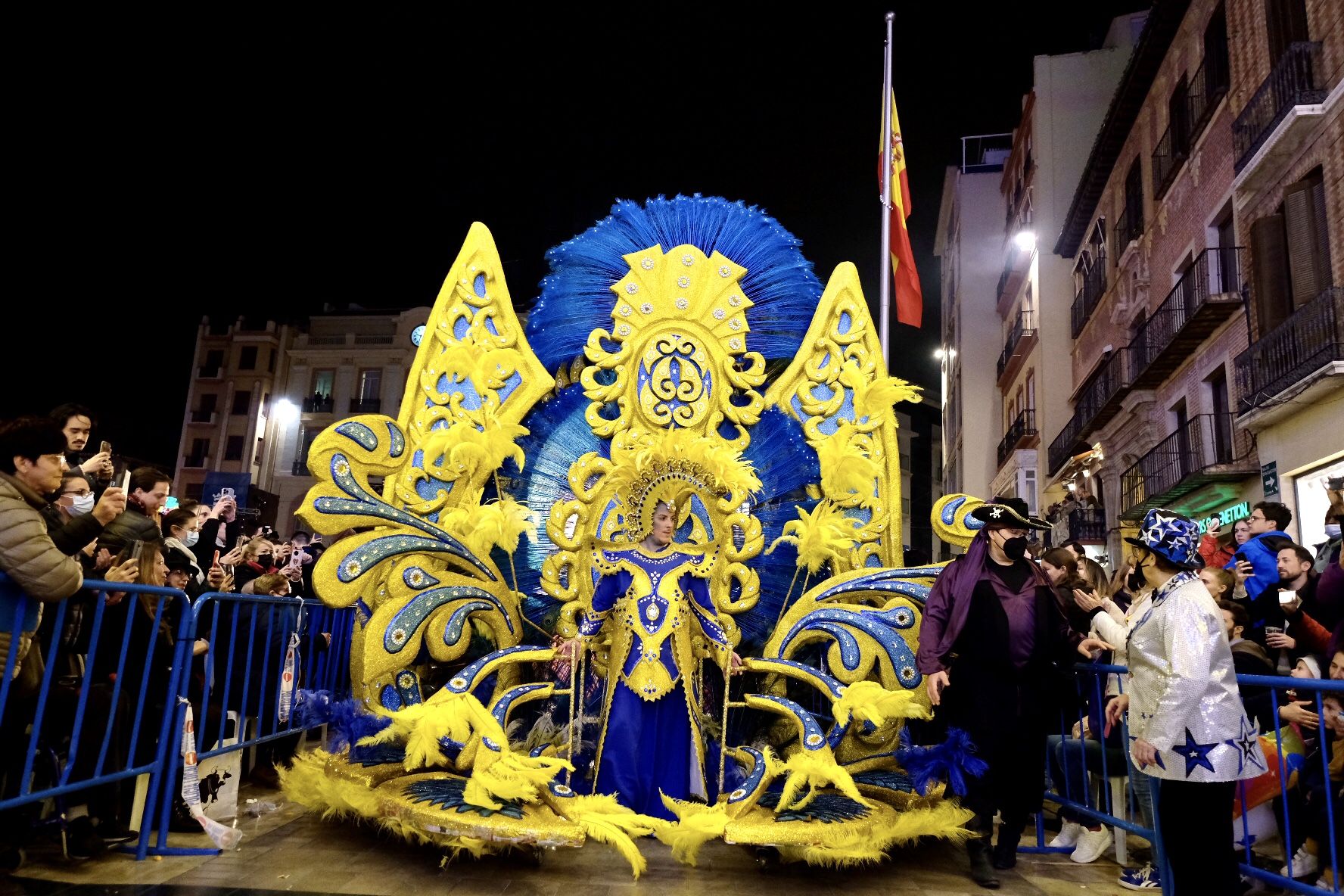 Dioses y Diosas del Carnaval de Málaga 2022.