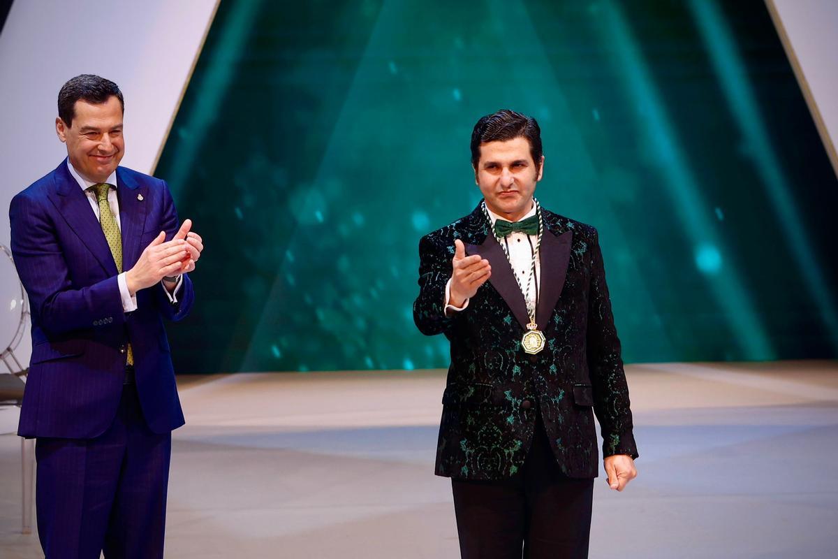 La entrega de los títulos de Hijos Predilectos y Medallas de Andalucía 2026