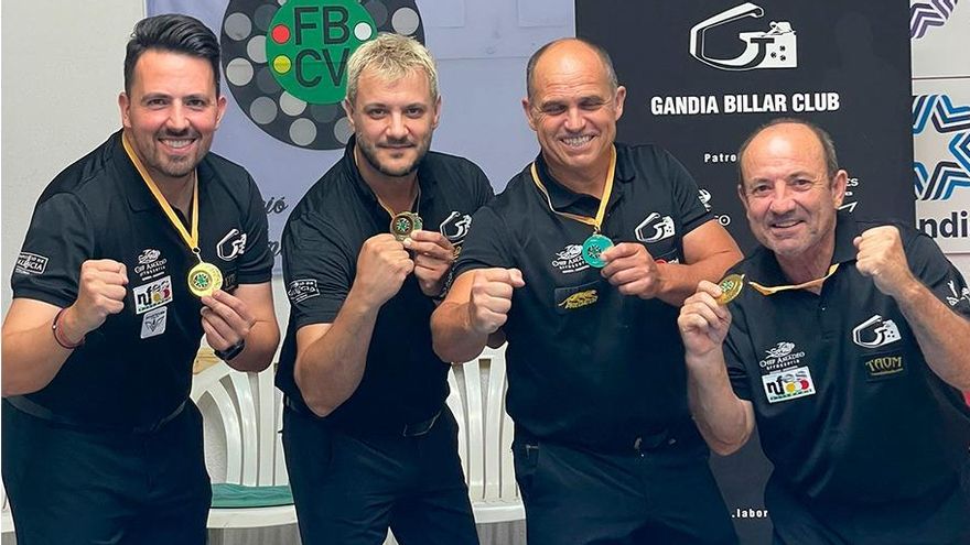 El equipo gandiense de División de Honor, campeón autonómico