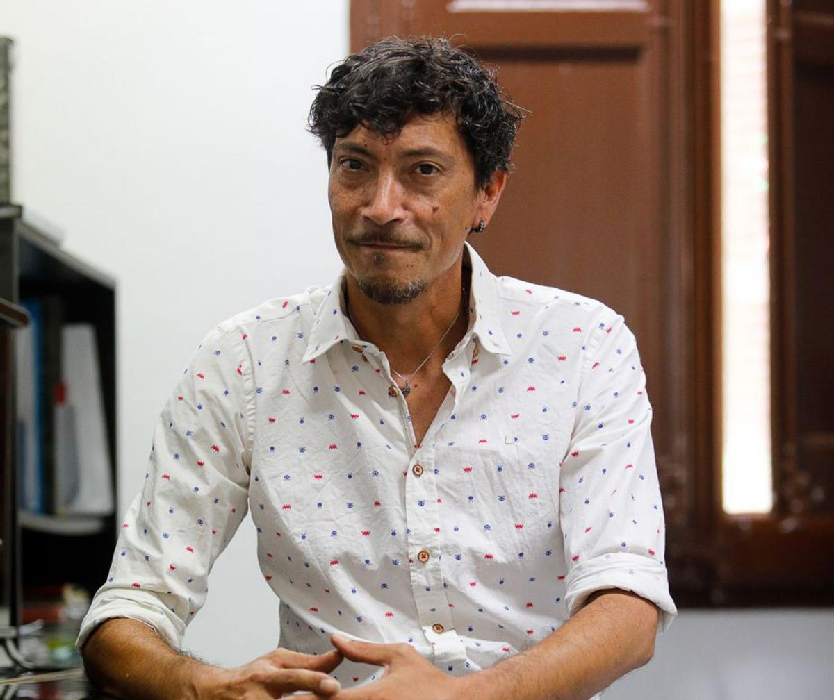 El guitarrista y profesor, Iván Mérgola en una imagen de archivo. | TONI ESCOBAR