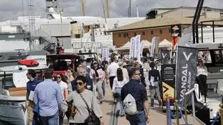 Unas 27.000 personas pasan  por la feria náutica de Palma en su cuarenta aniversario