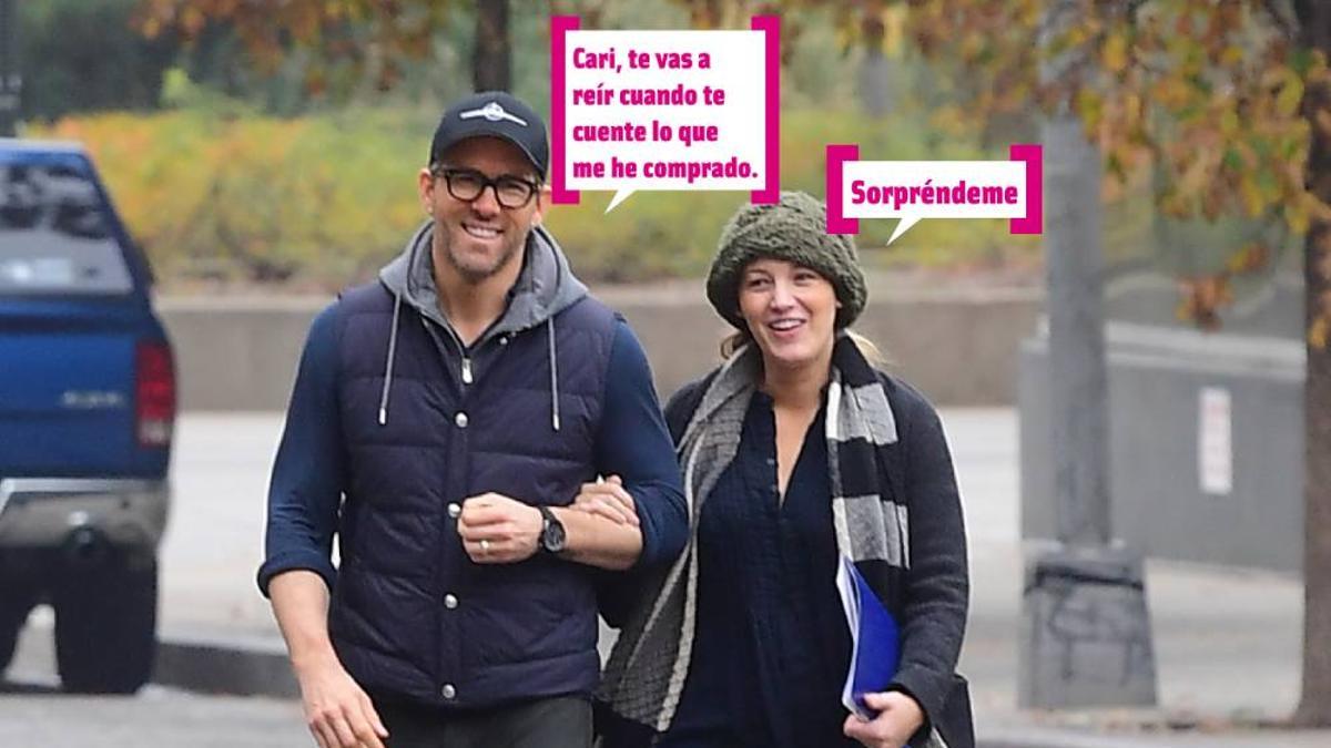 Ryan Reynolds y Blake Lively paseando por la calle