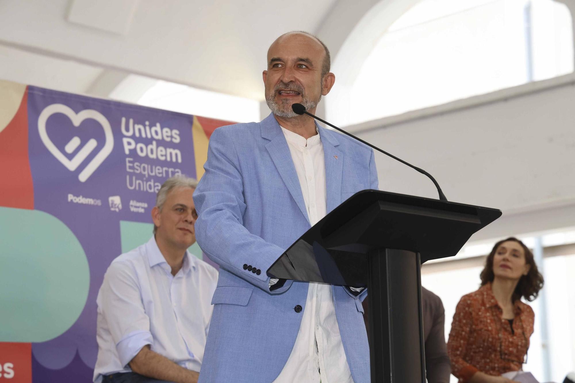 Yolanda Díaz hace campaña por Unides Podemos en Alicante