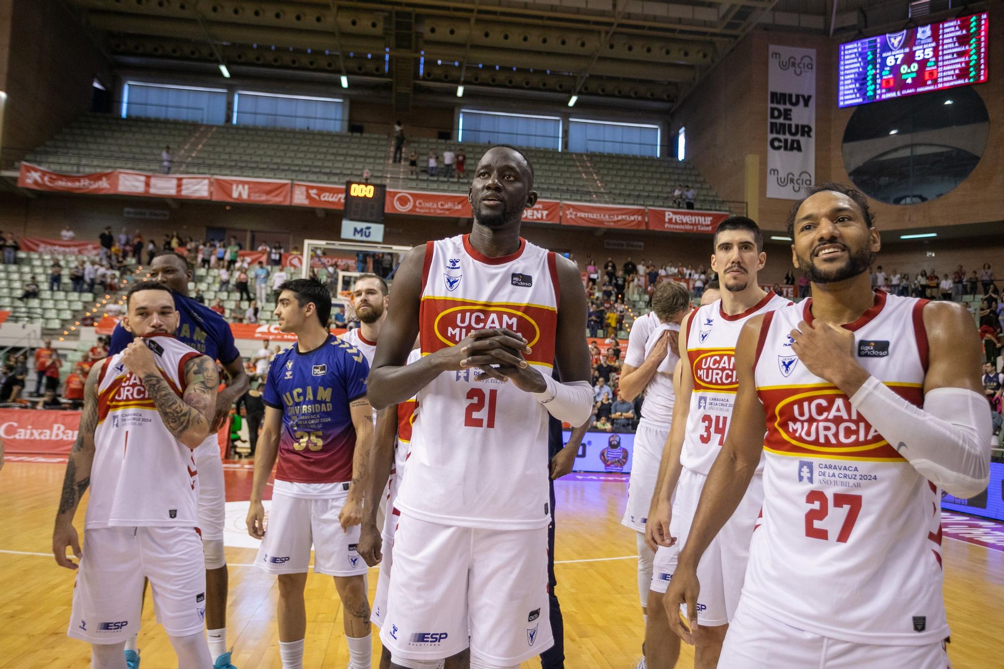 UCAM Murcia - Bilbao Basket en imágenes.