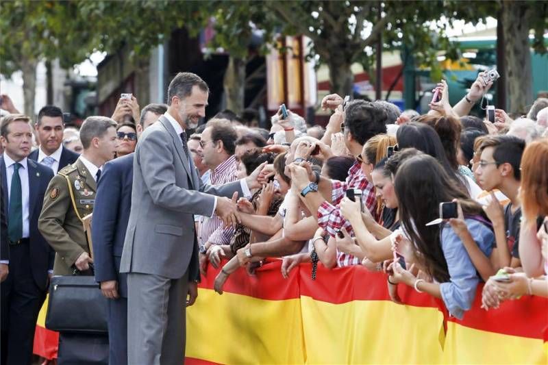 Visita de los reyes a Zafra en imágenes