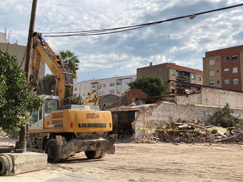 Las obras de Orriols derriban el histórico restaurante Casa Balaguer