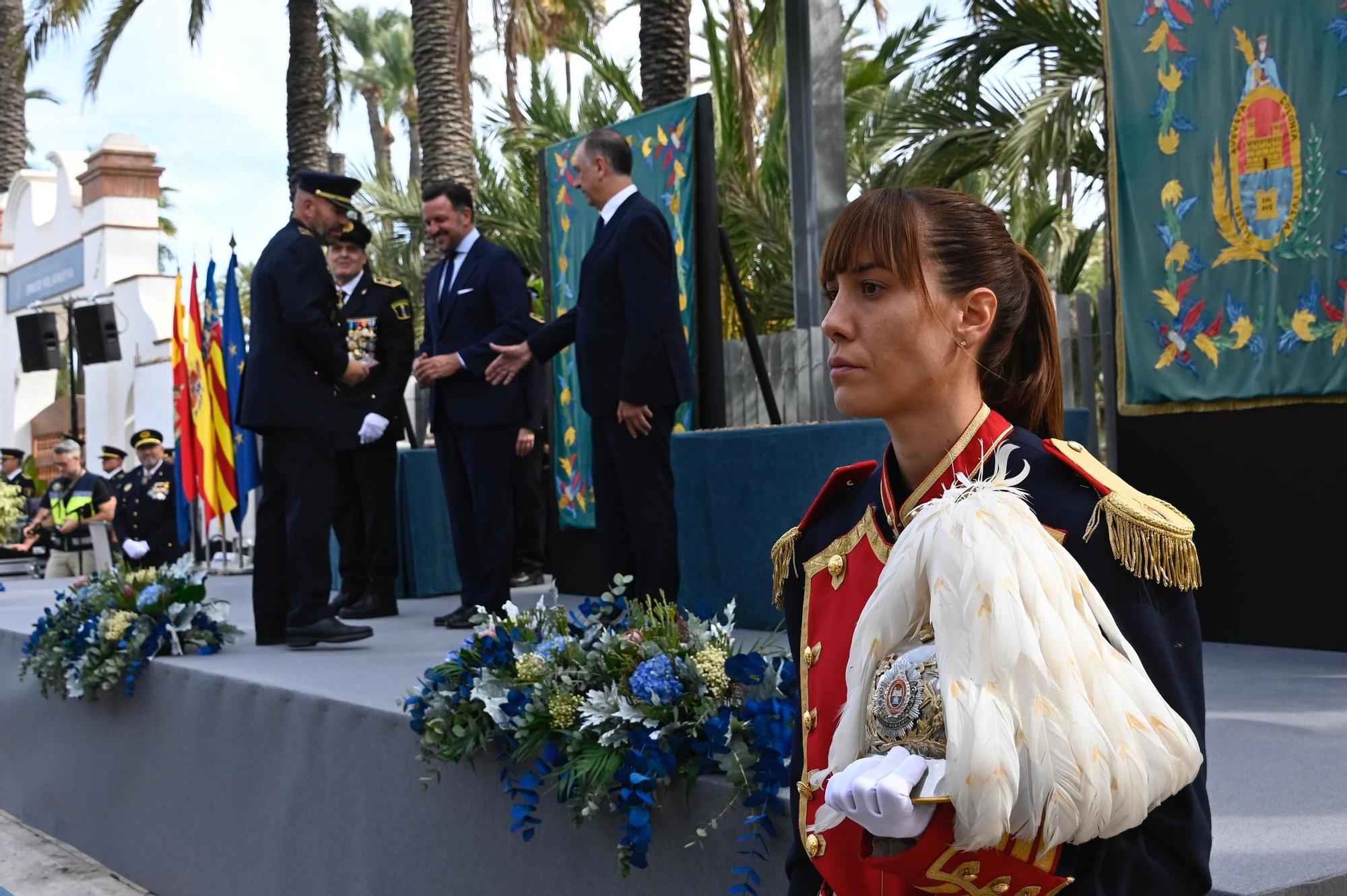 Así ha sido el acto del patrón de la Policía Local de Elche