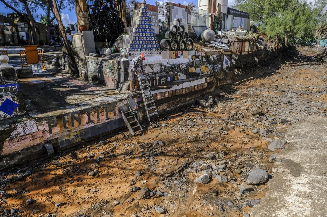 Consecuencias de las lluvias en Telde (19/09/2022)