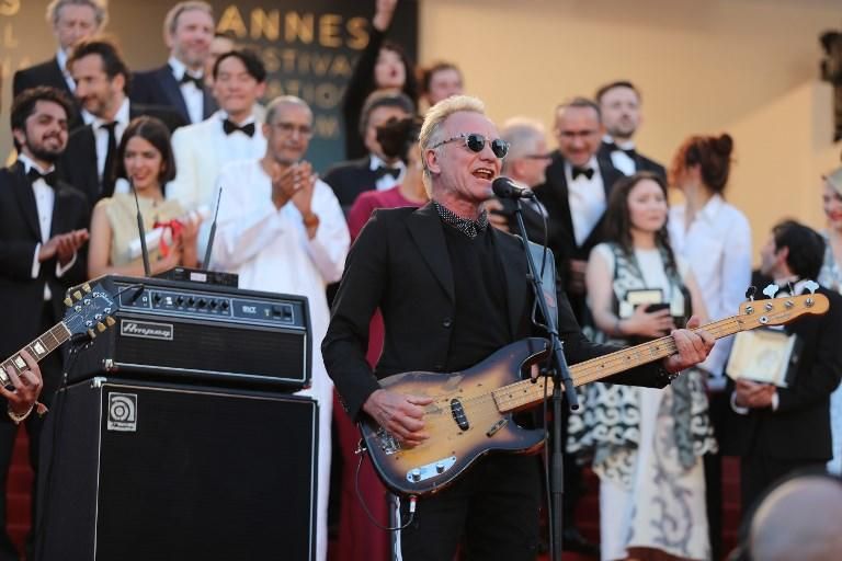 Ceremonia de clausura del Festival de Cannes