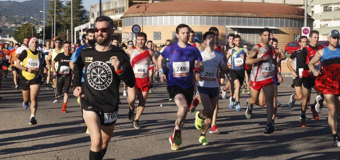 Ambiente extraordinario en la carrera de la San Silvestre cordobesa