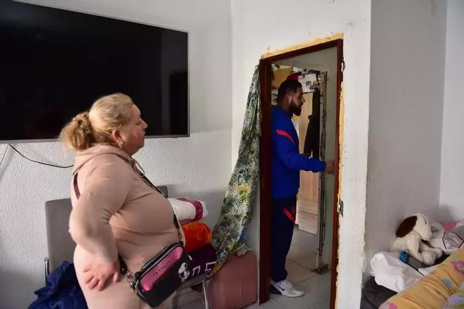 Fotogalería | Así vive un demandante de vivienda social en Plasencia, que se ha quedado fuera por falta de pisos