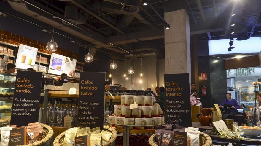 Starbucks abre en El Corte Inglés de Marineda su primera tienda en Galicia