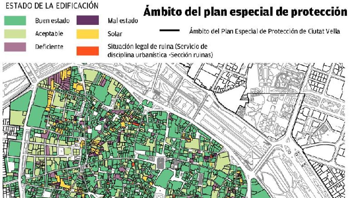Consulta el listado de los 48 solares abandonados "identificados" por Amics del Carme