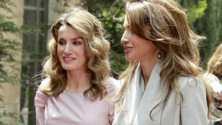 La Princesa Letizia y la Reina Rania.