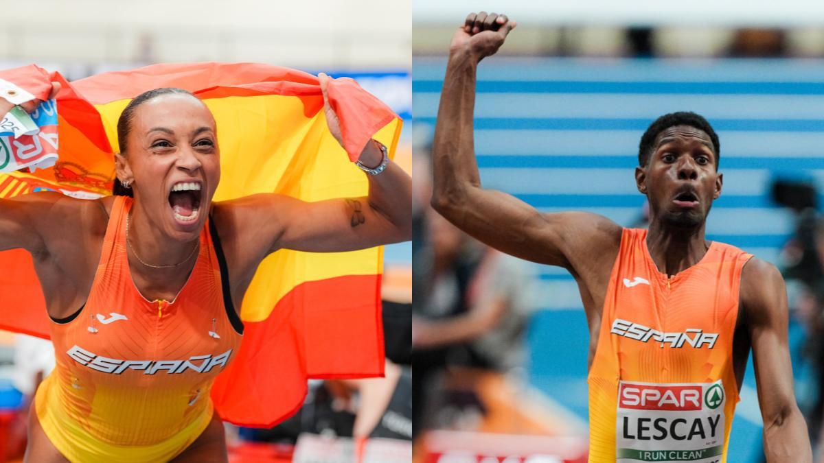 Ana Peleteiro y Lester Lescay, los medallistas españoles