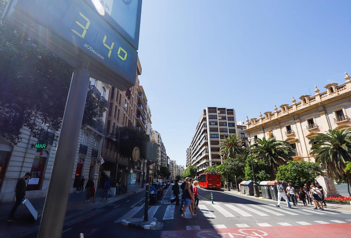 Calor estival en València en pleno mes de abril