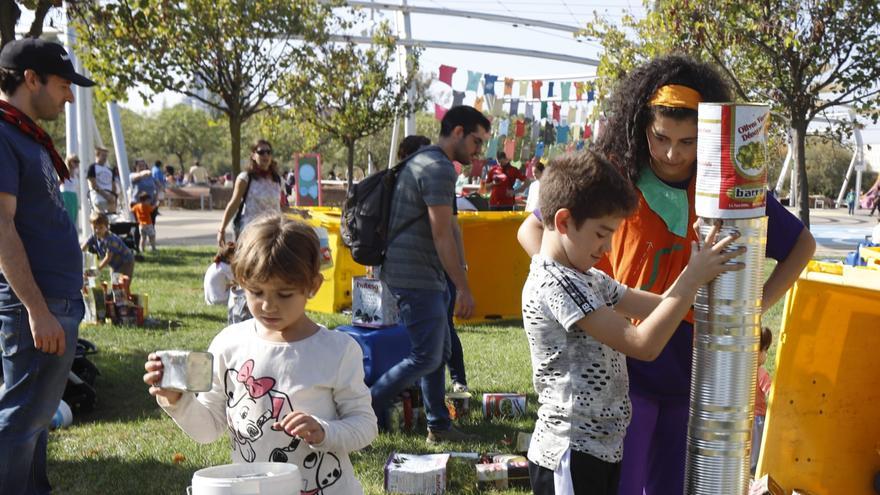 Los niños toman la Expo con el Río y juego