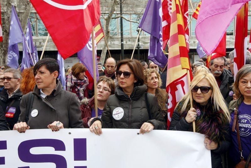 La jornada del 8M en Aragón