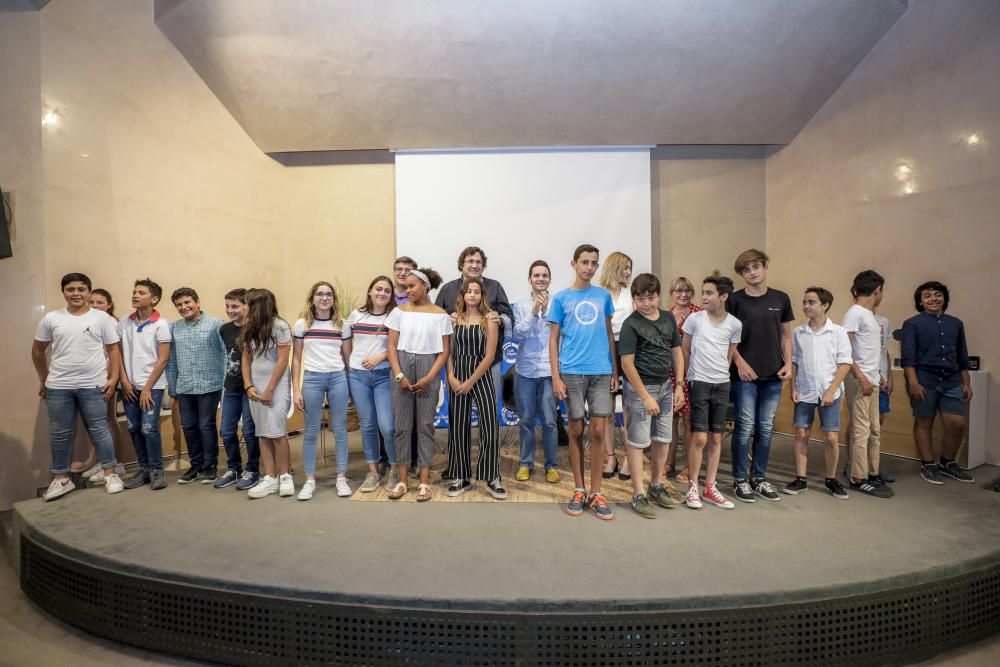 Jaume Carrió y Laura Gost dan consejos sobre cine a los alumnos de Son Pacs