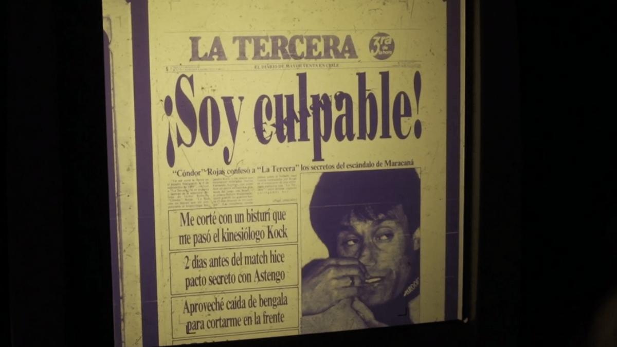 Portada de 'La Tercera' sobre Rojas