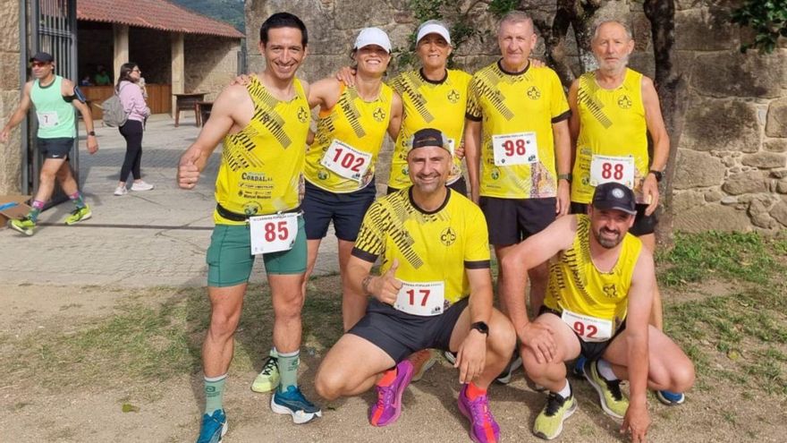 Delegación cambadesa en
la carrera 10K de Barro.
| FdV