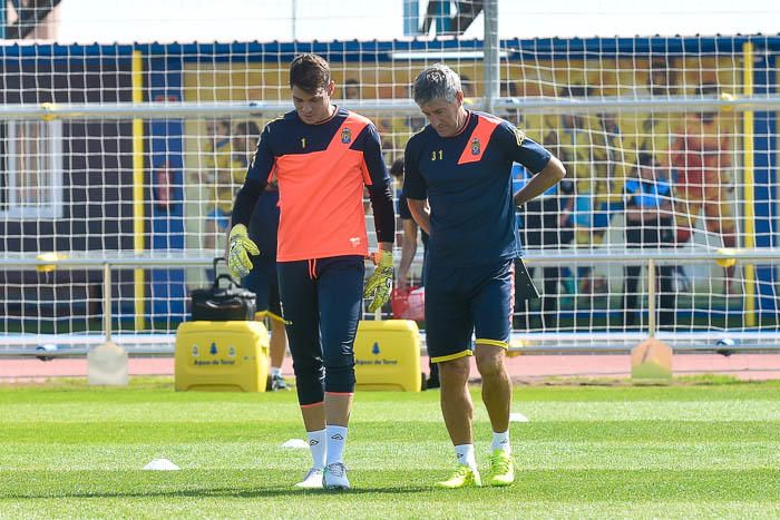 Entrenamiento de  la UDLP en El Hornillo