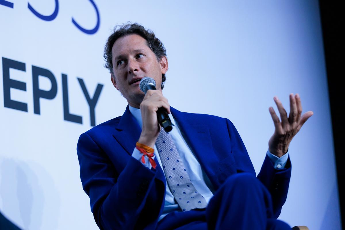 John Elkann, presidente de Stellantis