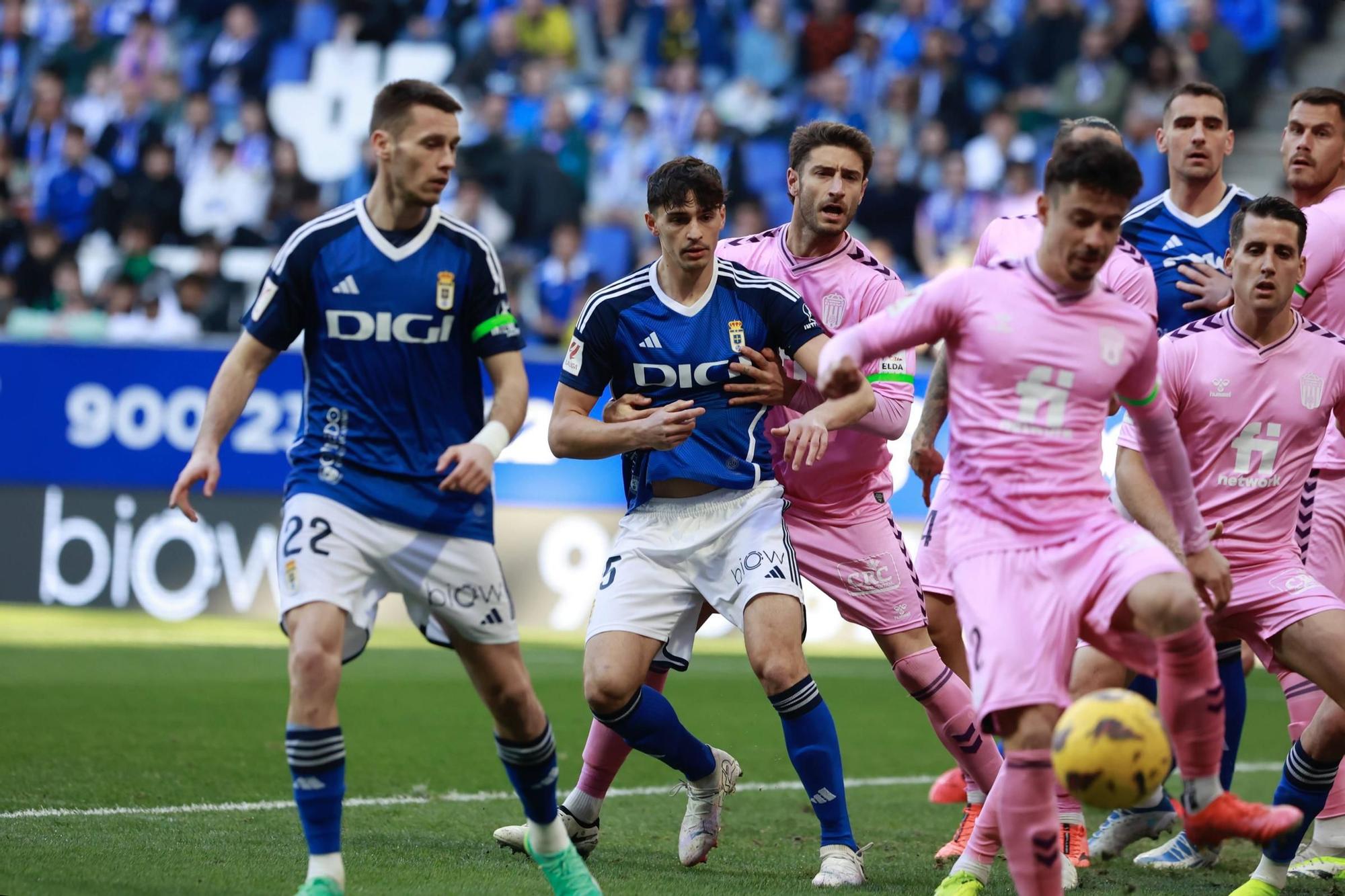 Así fue el partido entre el Real Oviedo y el Eldense