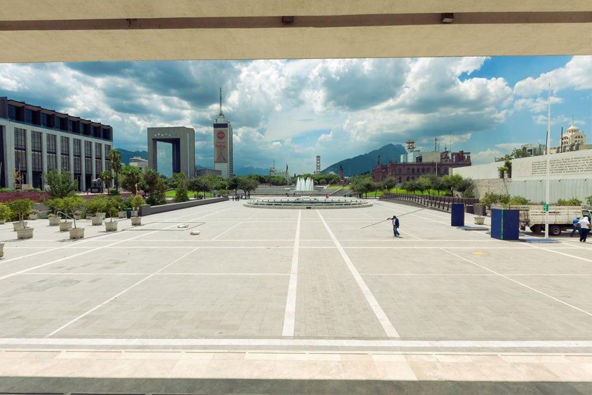 Macroplaza de Monterrey, México