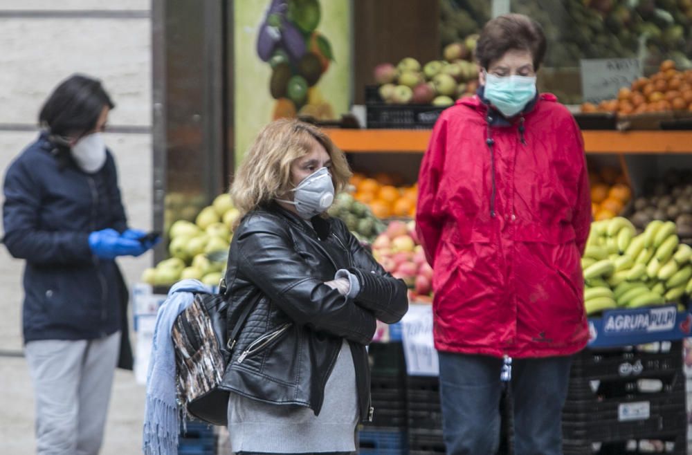 Así está Alicante el primer lunes de confinamiento