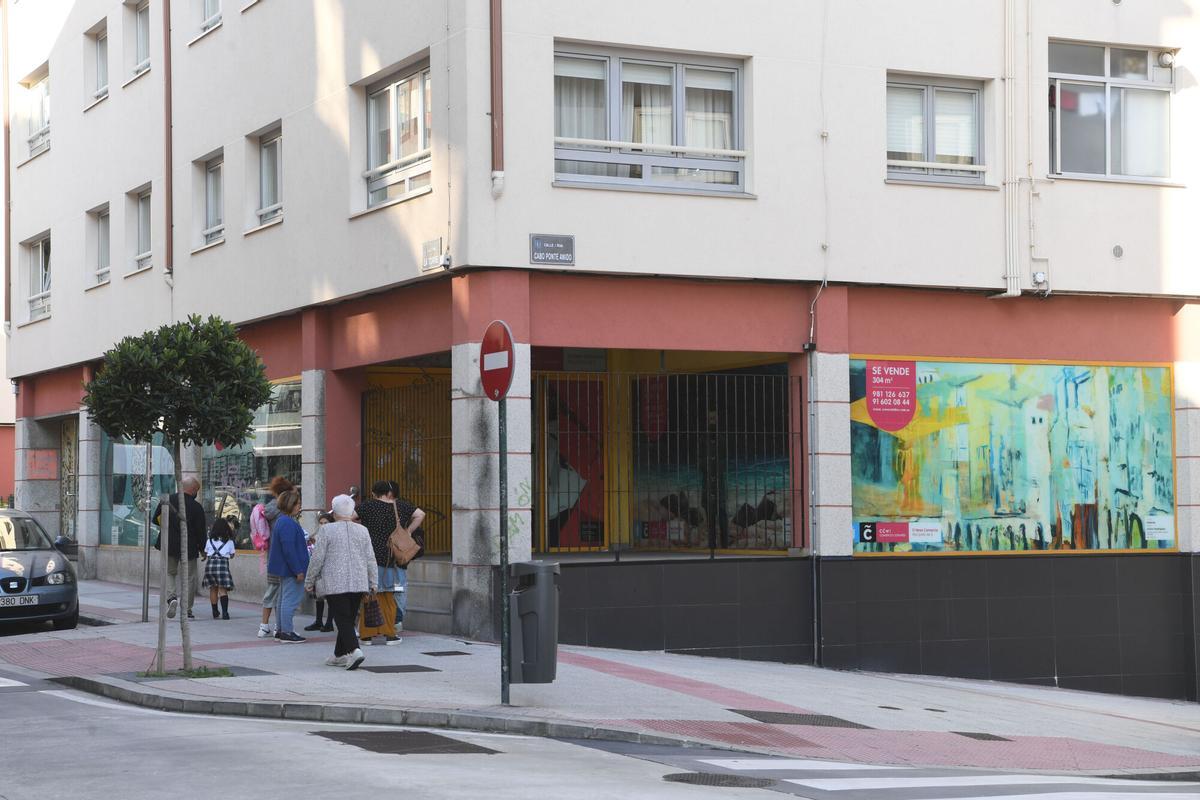 Local del número 88-96 de la calle de la Torre vendido por el Ministerio de Defensa.