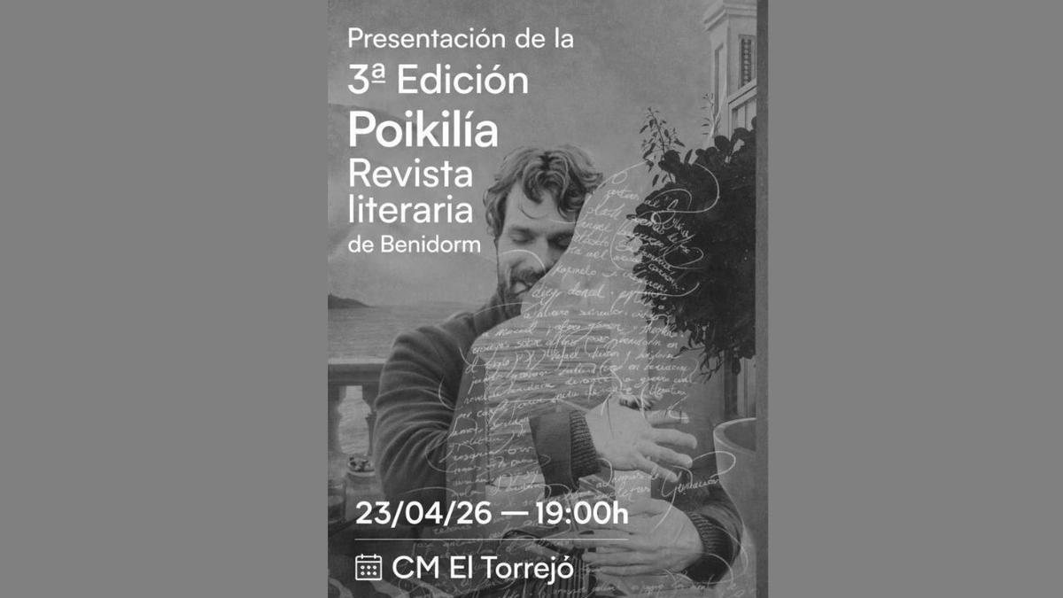 Portada del tercer número de la revista literaria Poikilía.