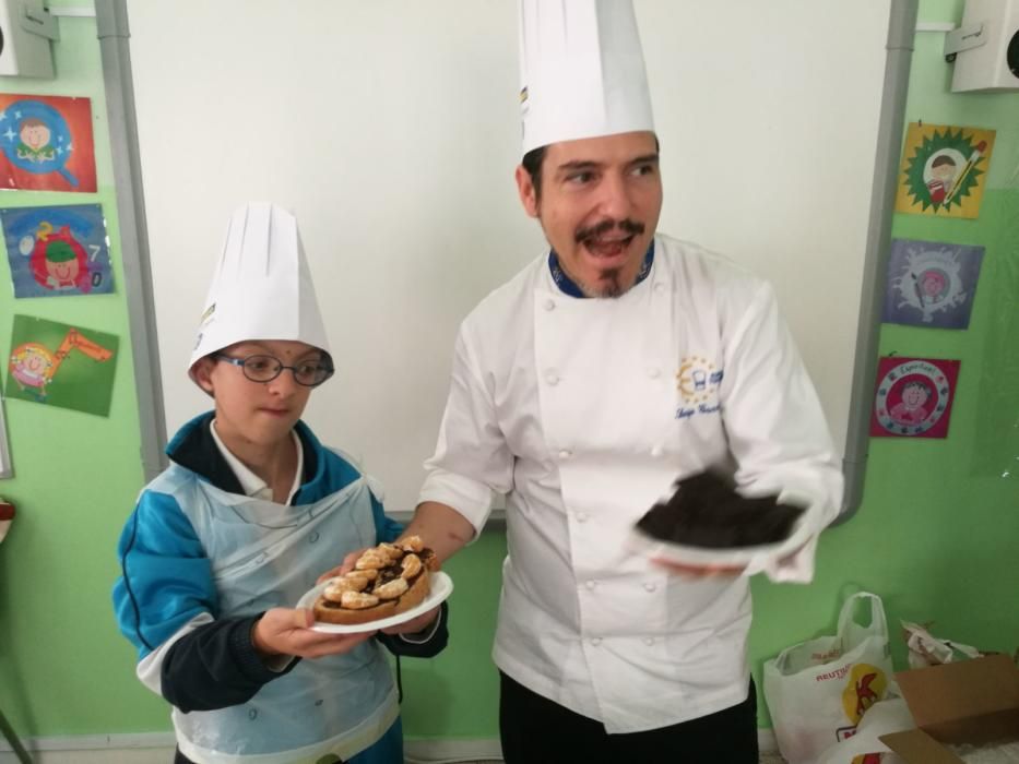 Taller con niños del cocinero Sergio Garrido