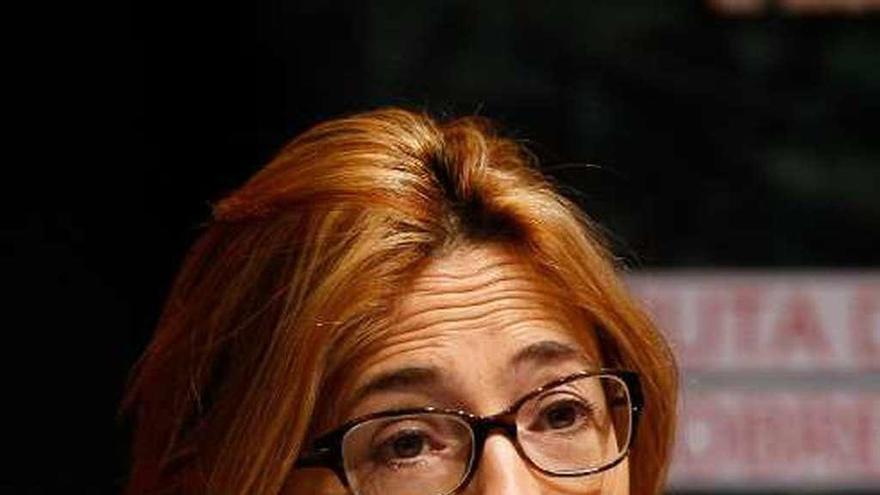 Mayte Martín Pozo, en una de sus intervenciones.