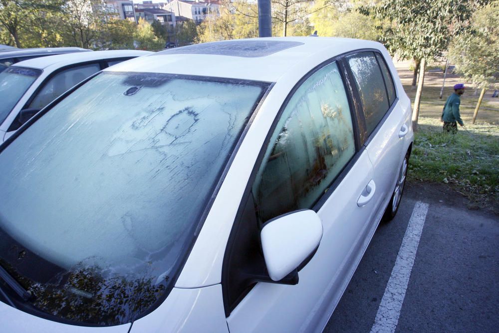 Glaçada a la ciutat de Girona