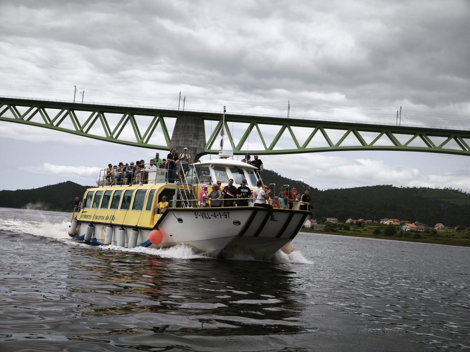 Los viajes impulsados por la mancomunidad se estrenaron con los vecinos de Vilagarcía.