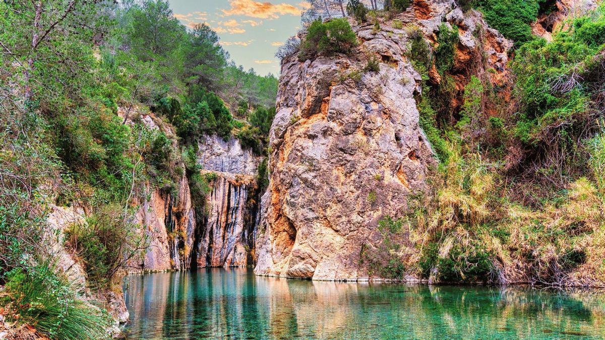 Es una de las piscinas naturales más impresionantes de la Comunidad Valenciana.
