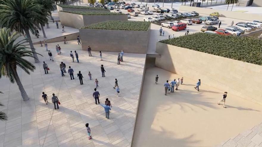El PP quiere que el nuevo conservatorio de Elche se instale en el parking de Candalix y sea soterrado